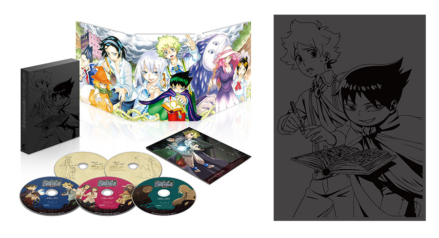 Blu-ray&DVDコンプリートBOX 展開図 パッケージアート